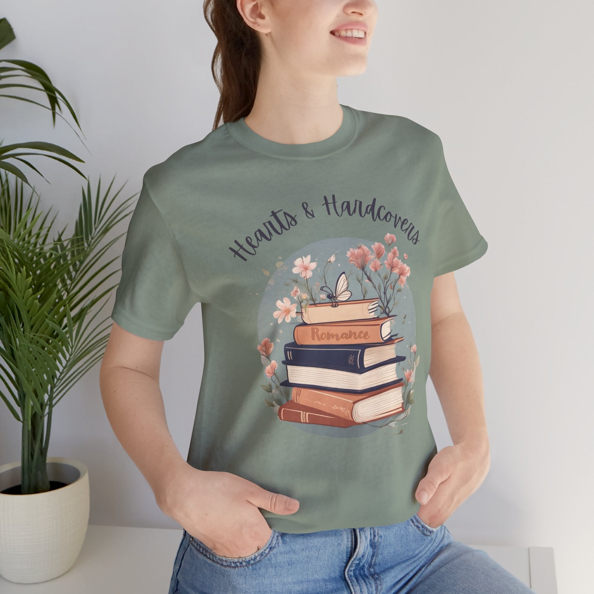 Hearts & Hardcovers Logo Tee