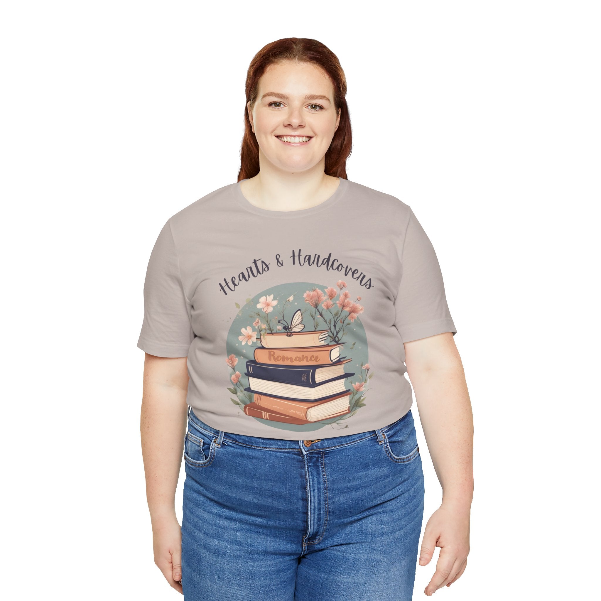 Hearts & Hardcovers Logo Tee
