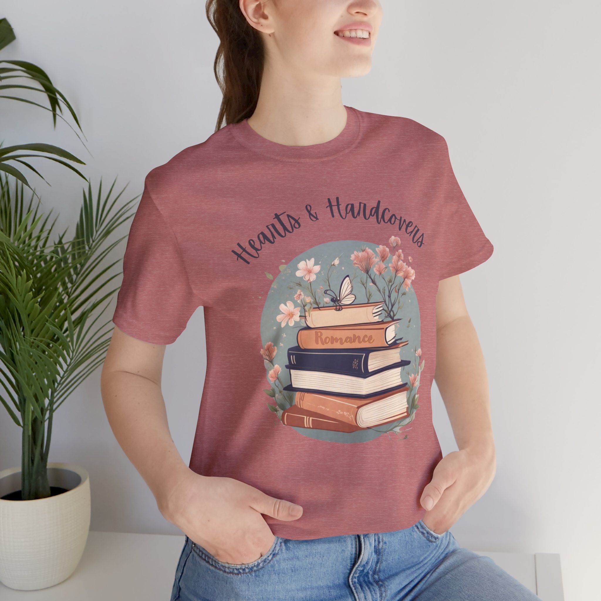 Hearts & Hardcovers Logo Tee