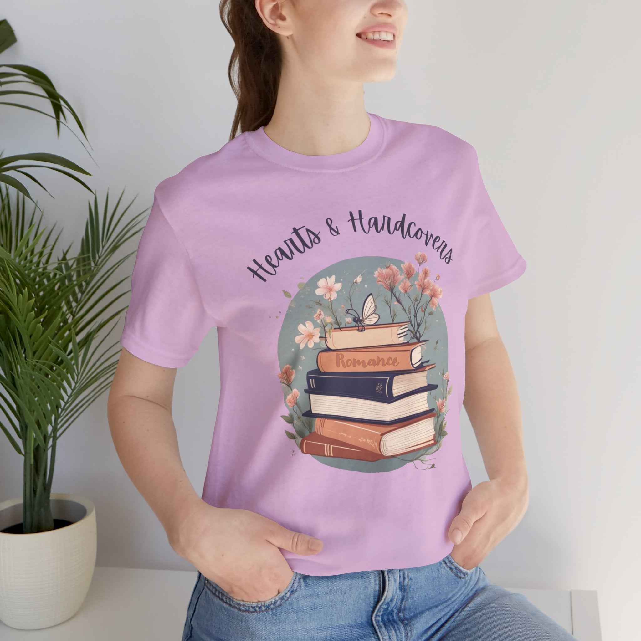 Hearts & Hardcovers Logo Tee