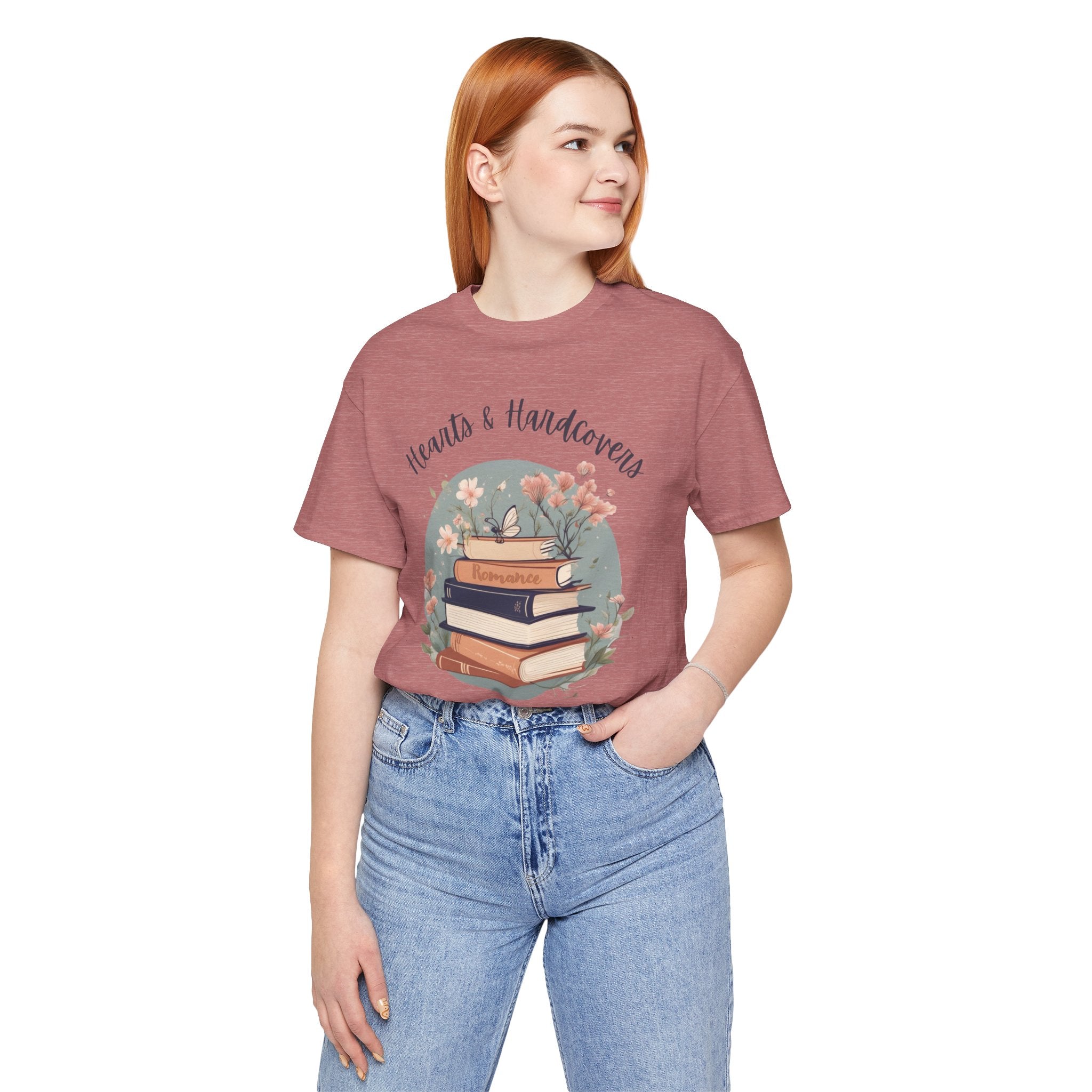 Hearts & Hardcovers Logo Tee