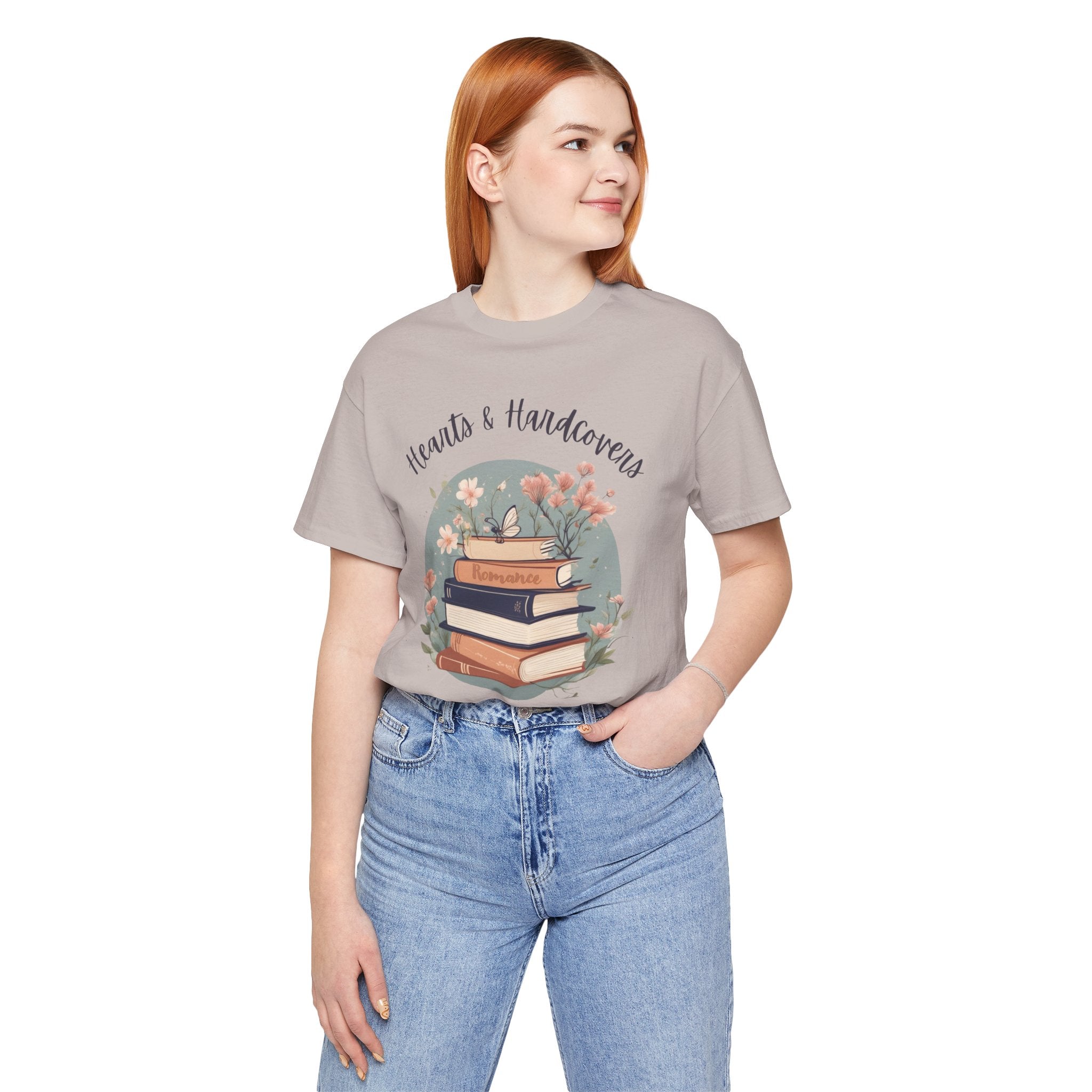 Hearts & Hardcovers Logo Tee