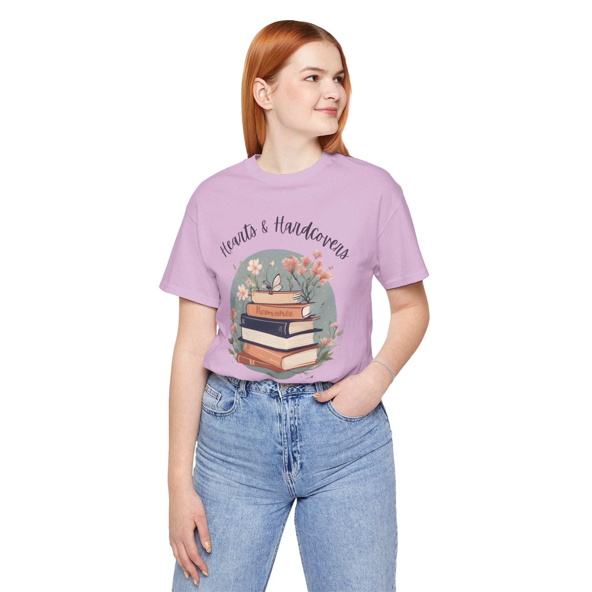 Hearts & Hardcovers Logo Tee