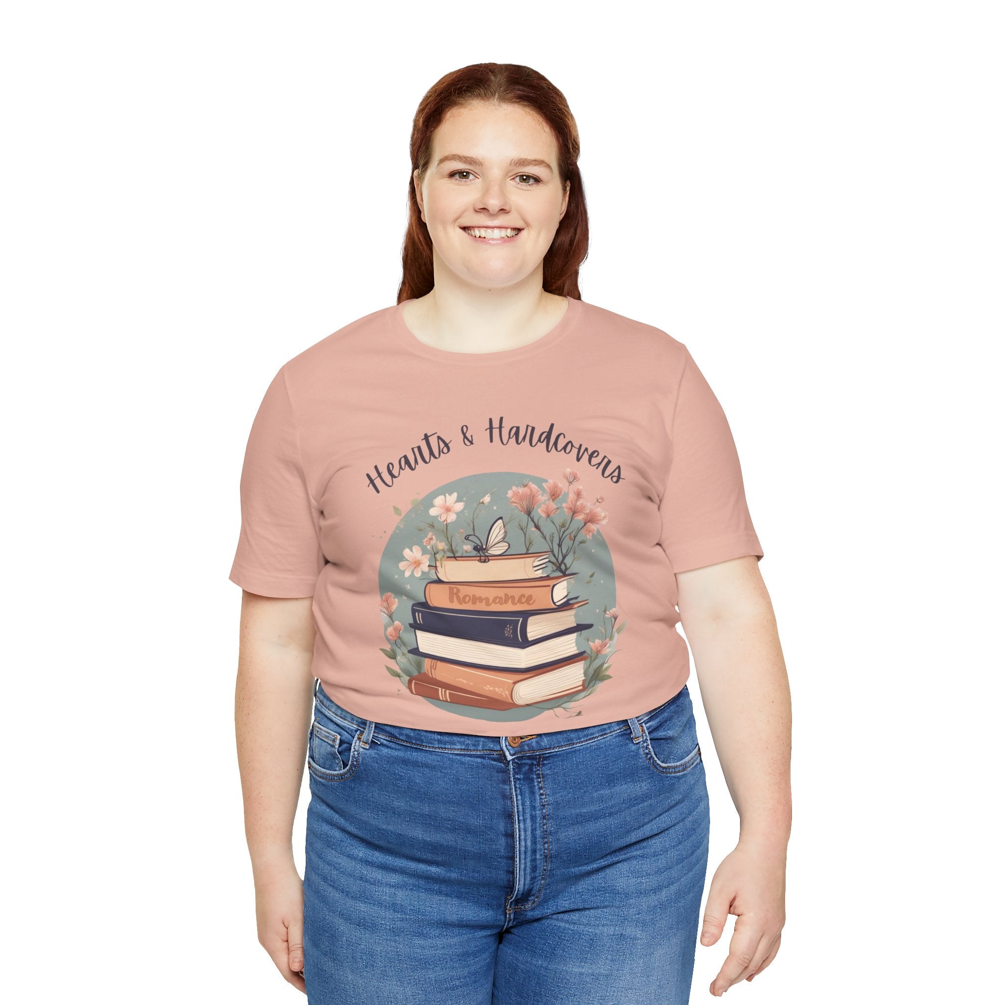Hearts & Hardcovers Logo Tee