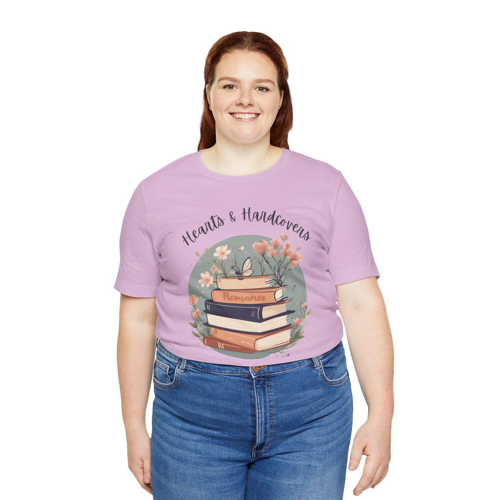 Hearts & Hardcovers Logo Tee
