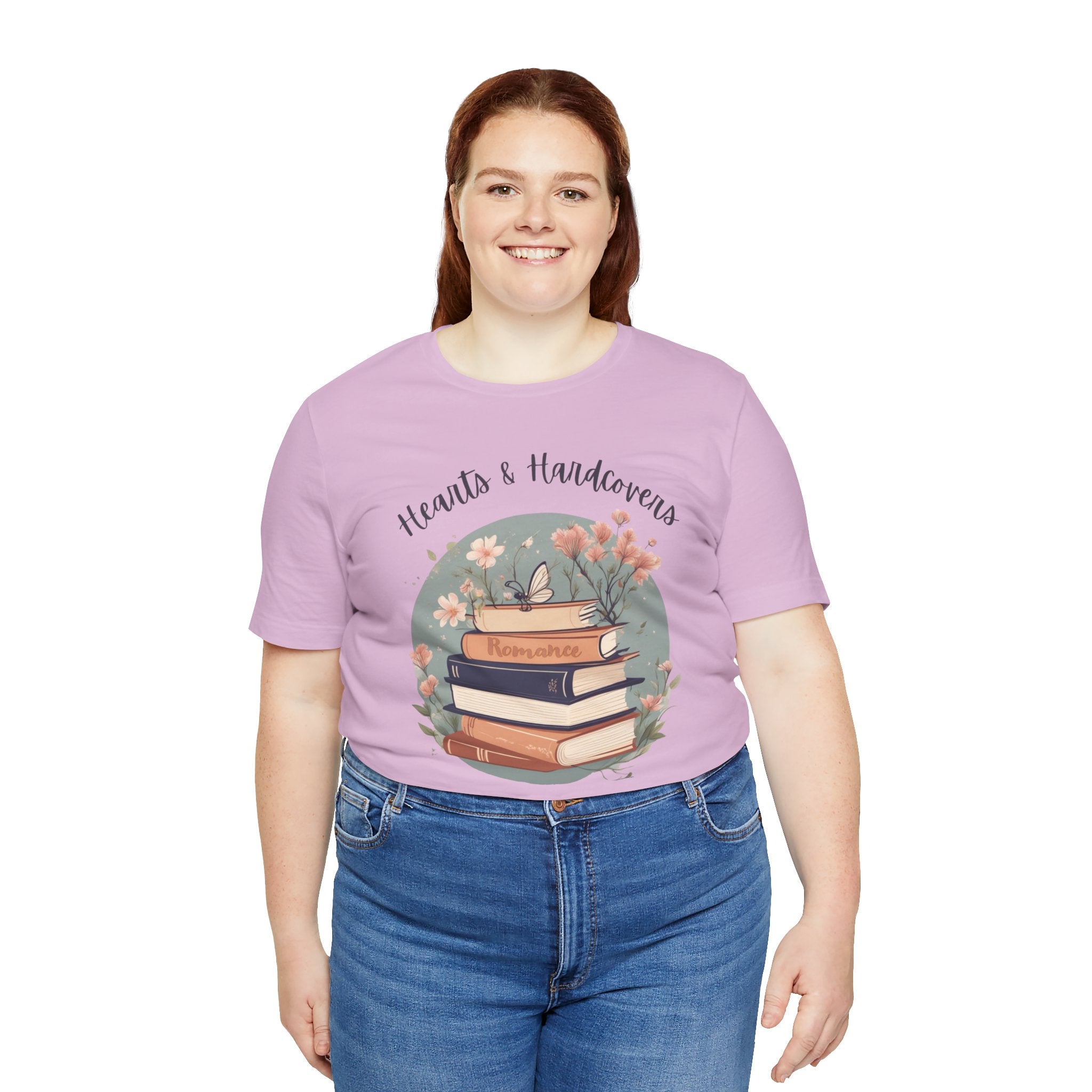 Hearts & Hardcovers Logo Tee