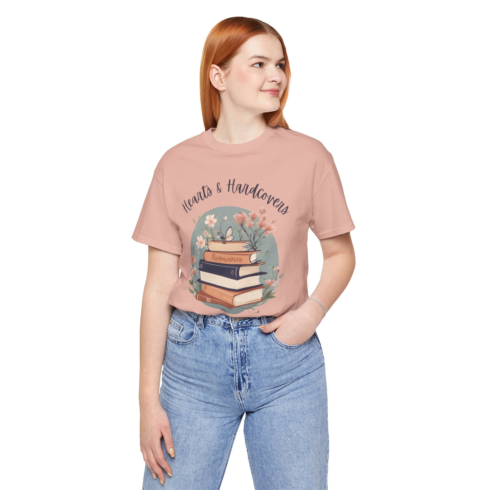 Hearts & Hardcovers Logo Tee