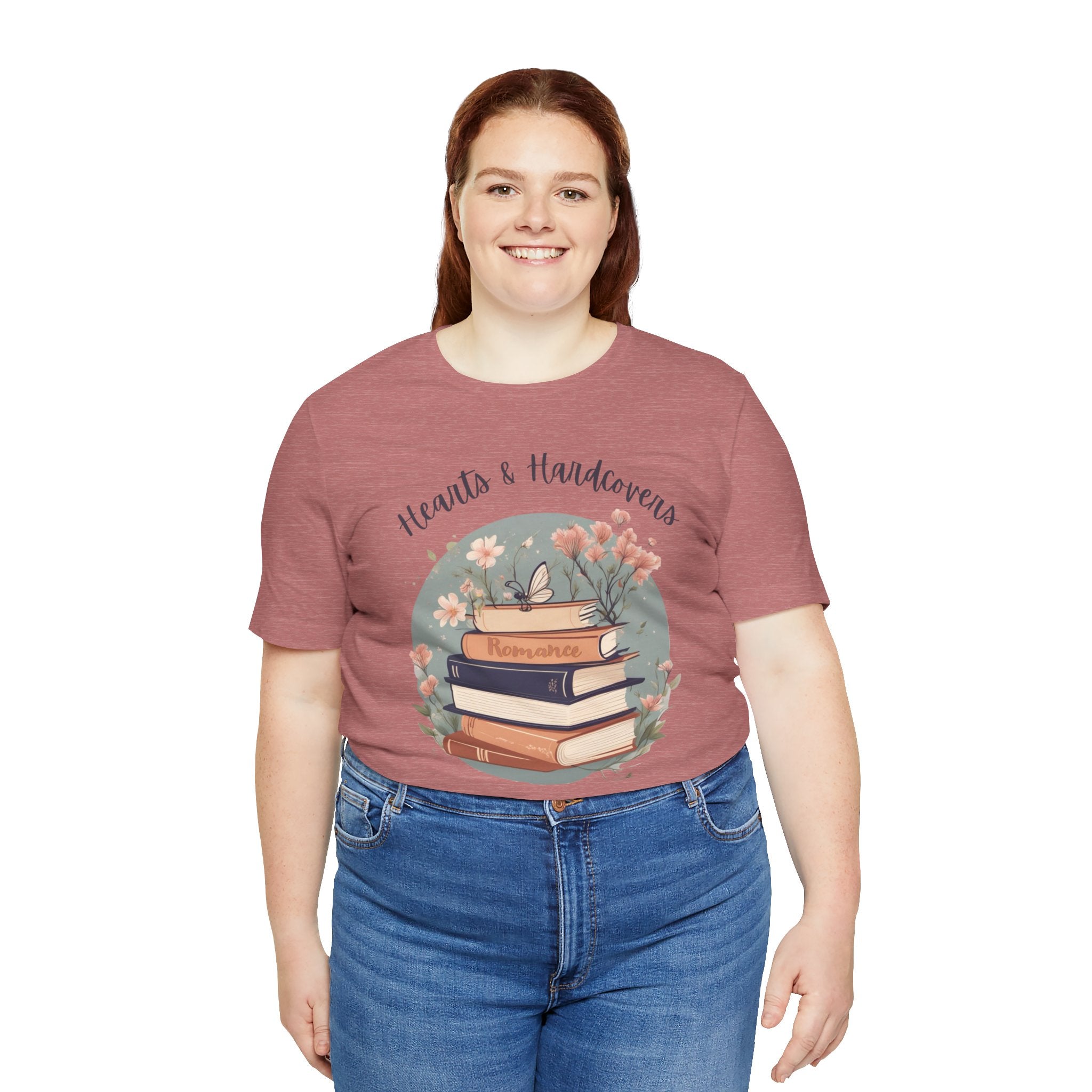 Hearts & Hardcovers Logo Tee