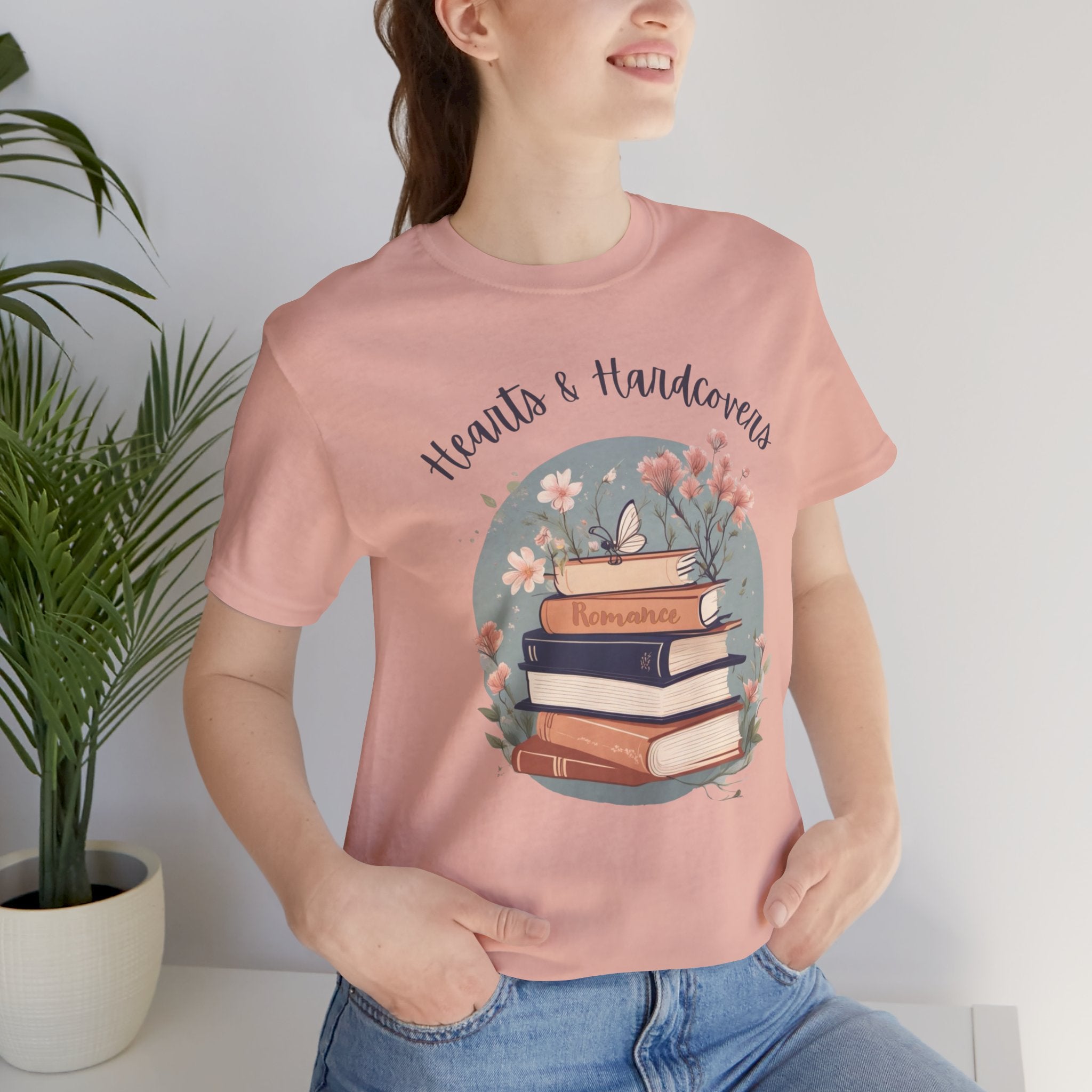 Hearts & Hardcovers Logo Tee