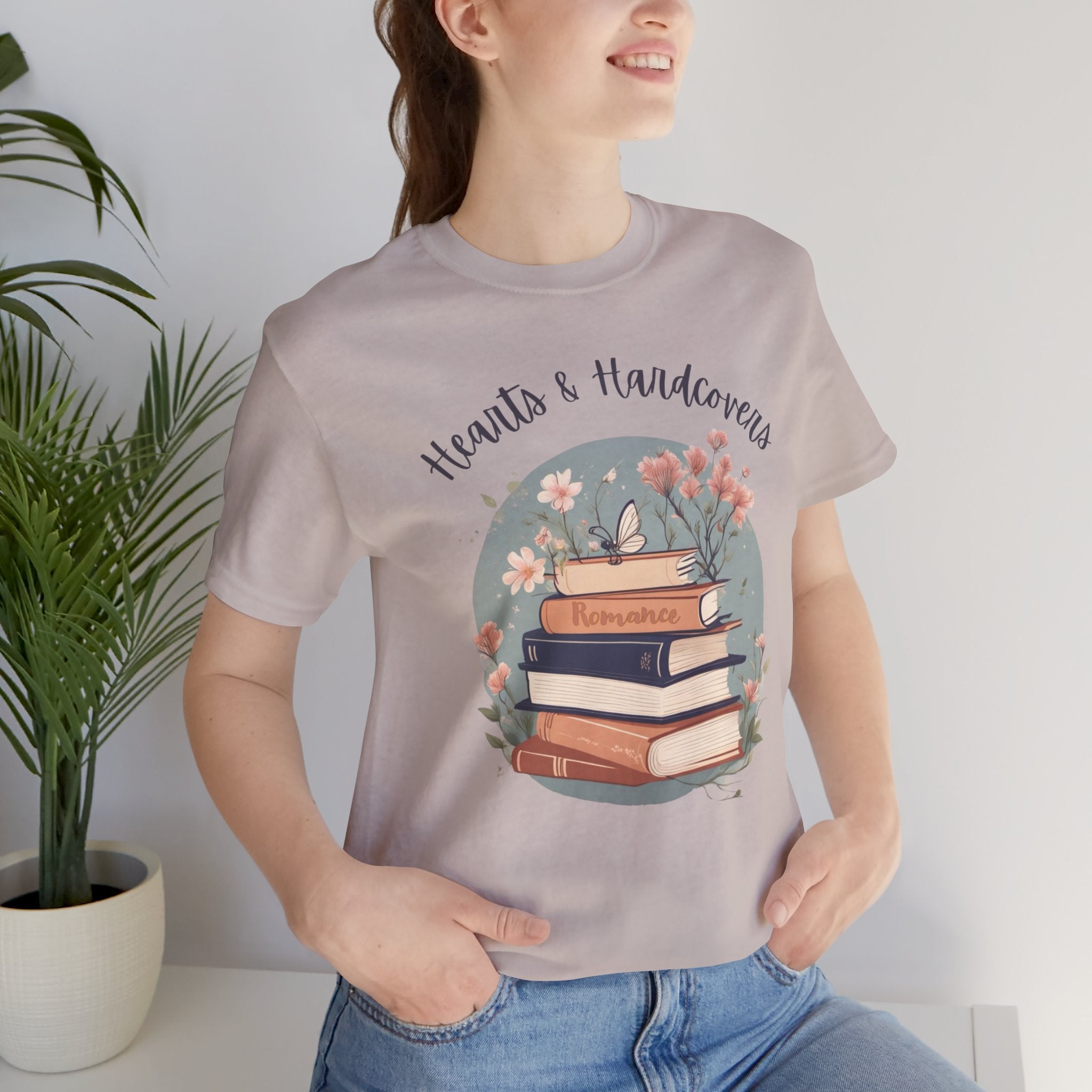Hearts & Hardcovers Logo Tee