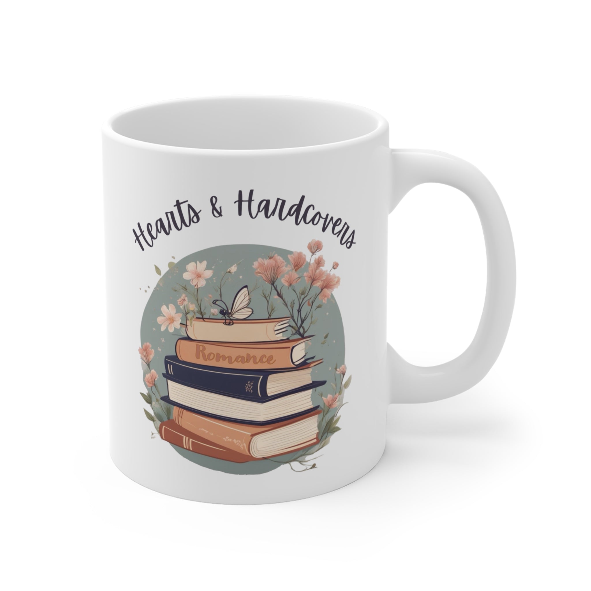 Hearts & Hardcovers Logo Mug