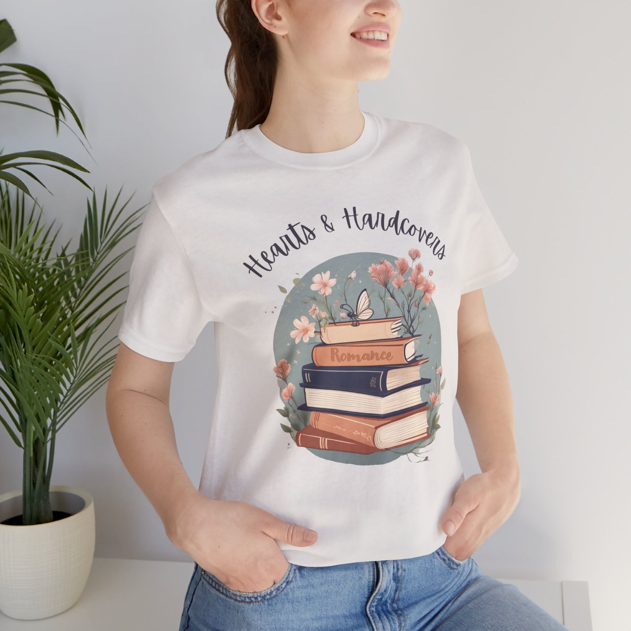 Hearts & Hardcovers Logo Tee