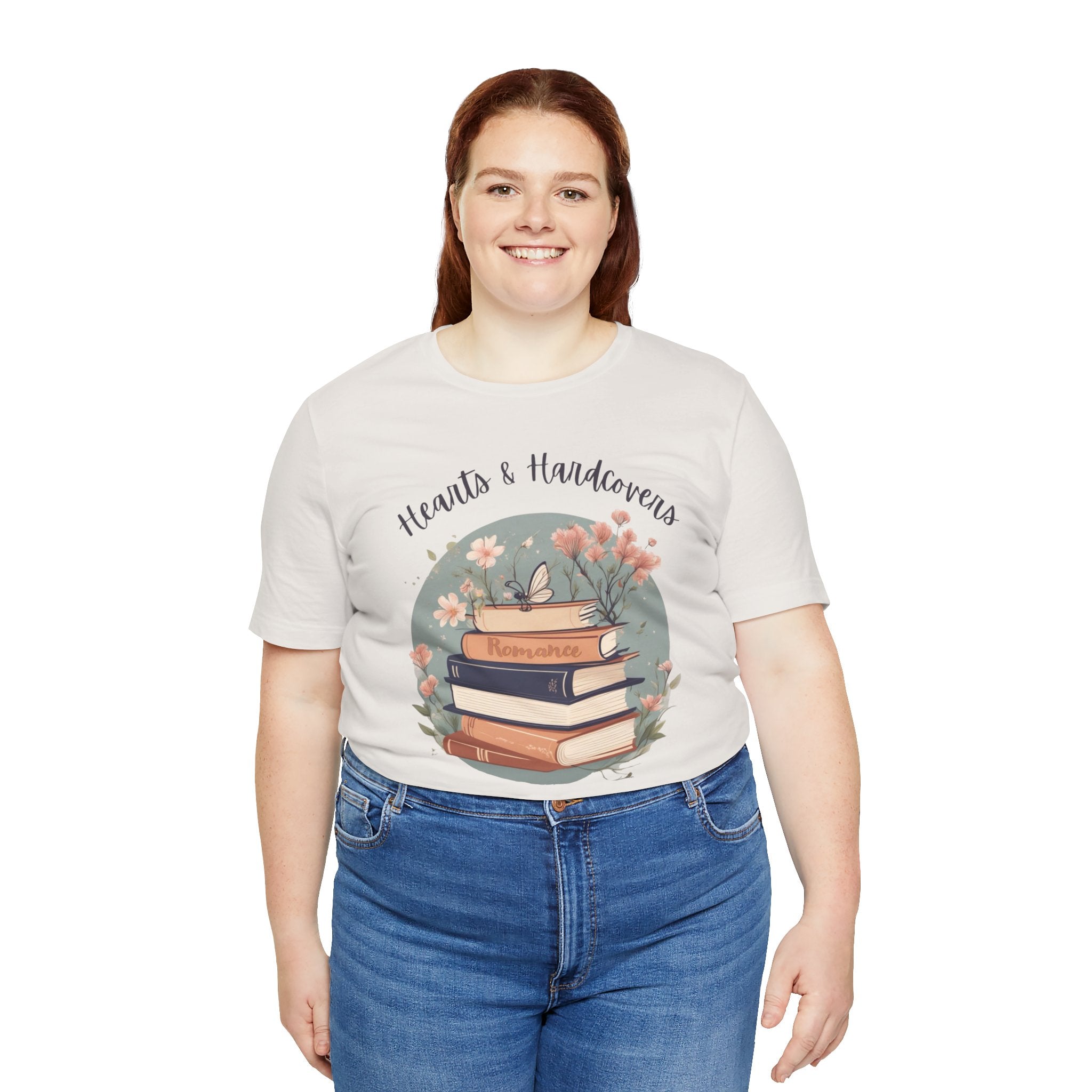 Hearts & Hardcovers Logo Tee