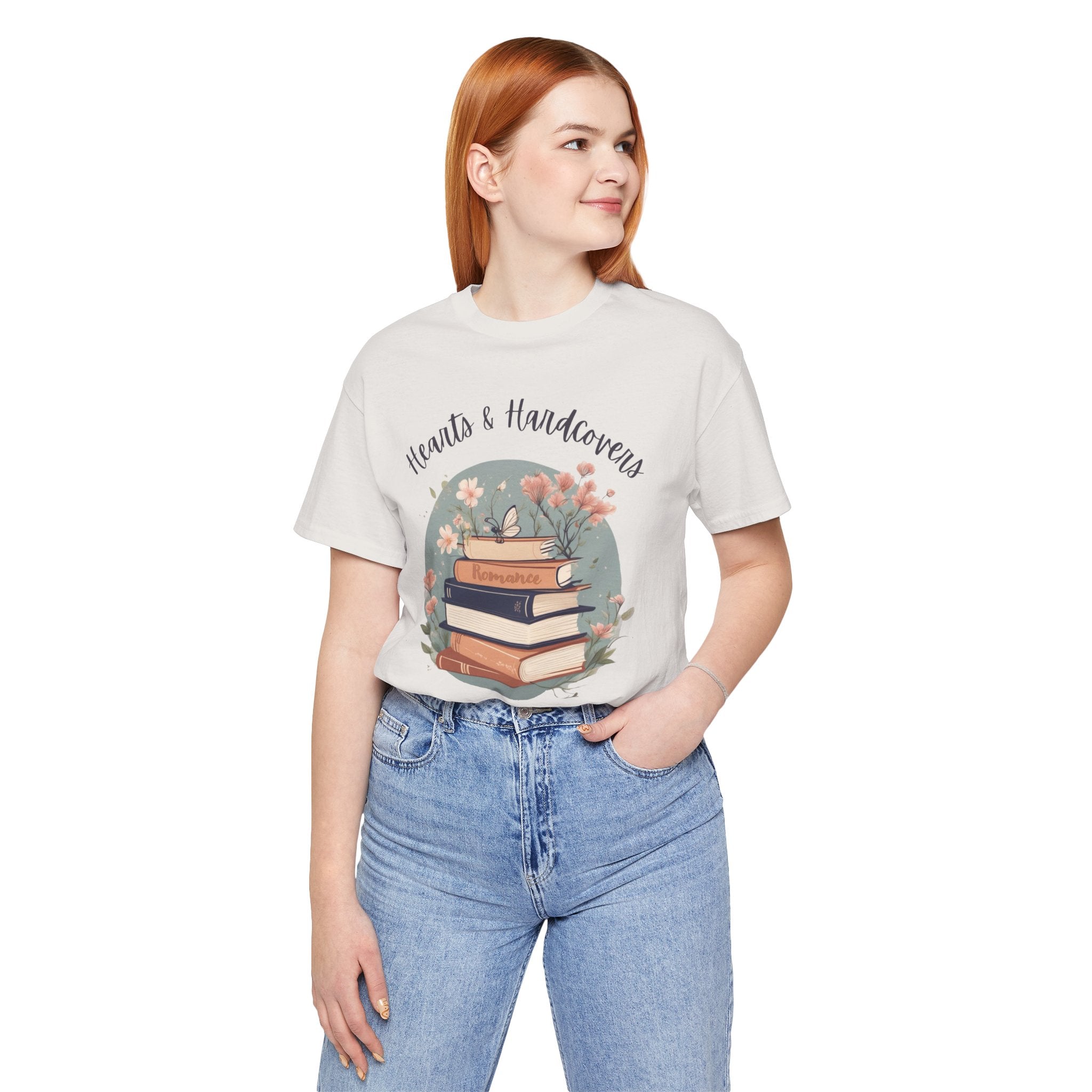 Hearts & Hardcovers Logo Tee