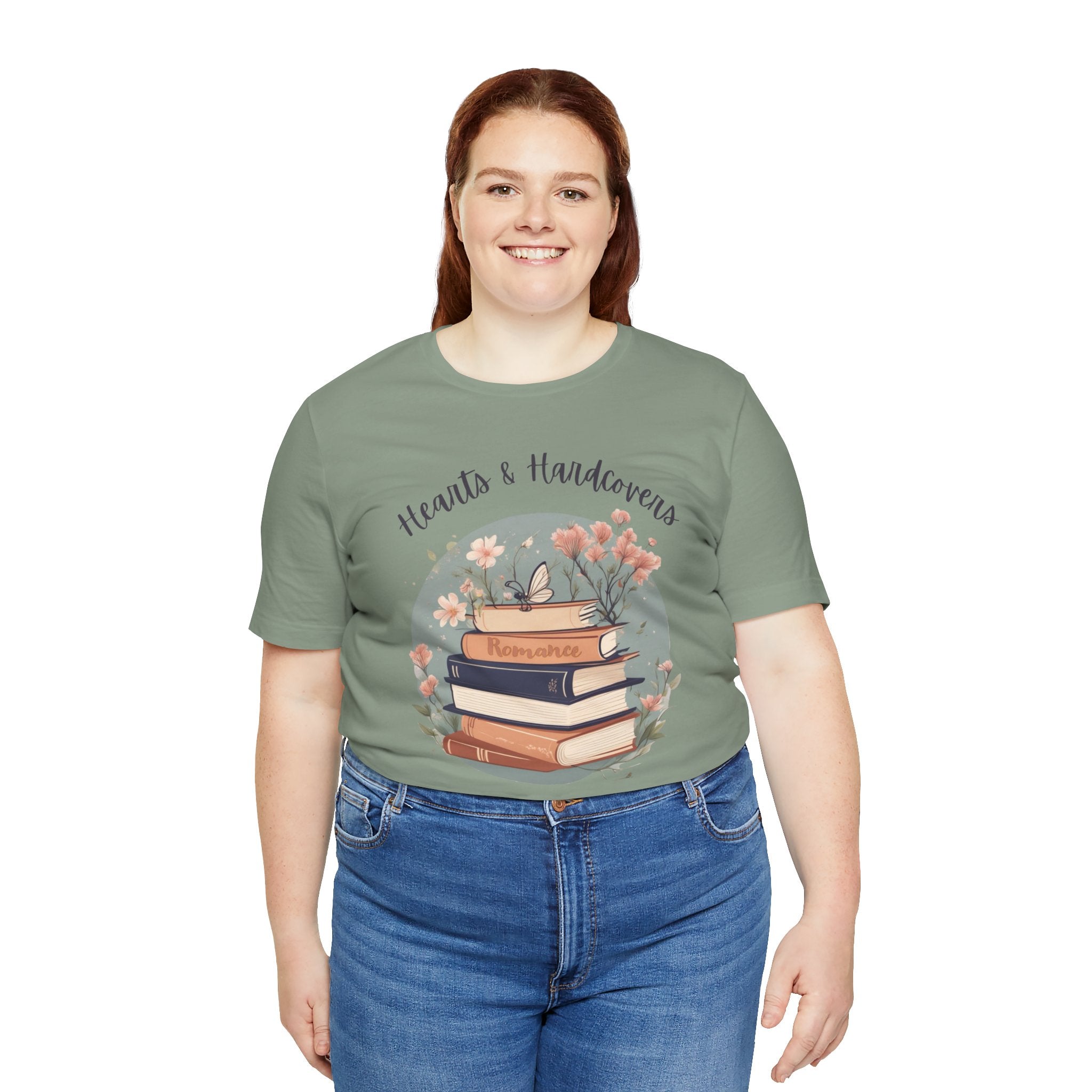 Hearts & Hardcovers Logo Tee