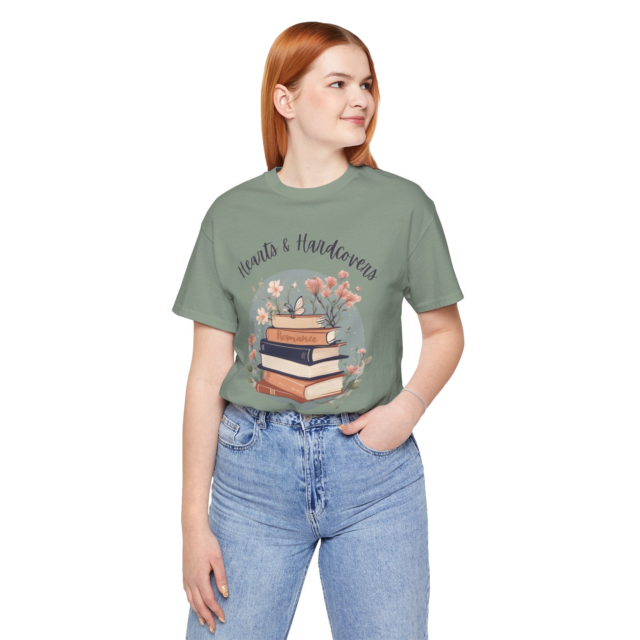 Hearts & Hardcovers Logo Tee