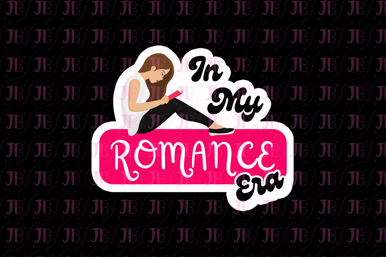 In My Romance Era Weatherproof Vinyl Sticker-1