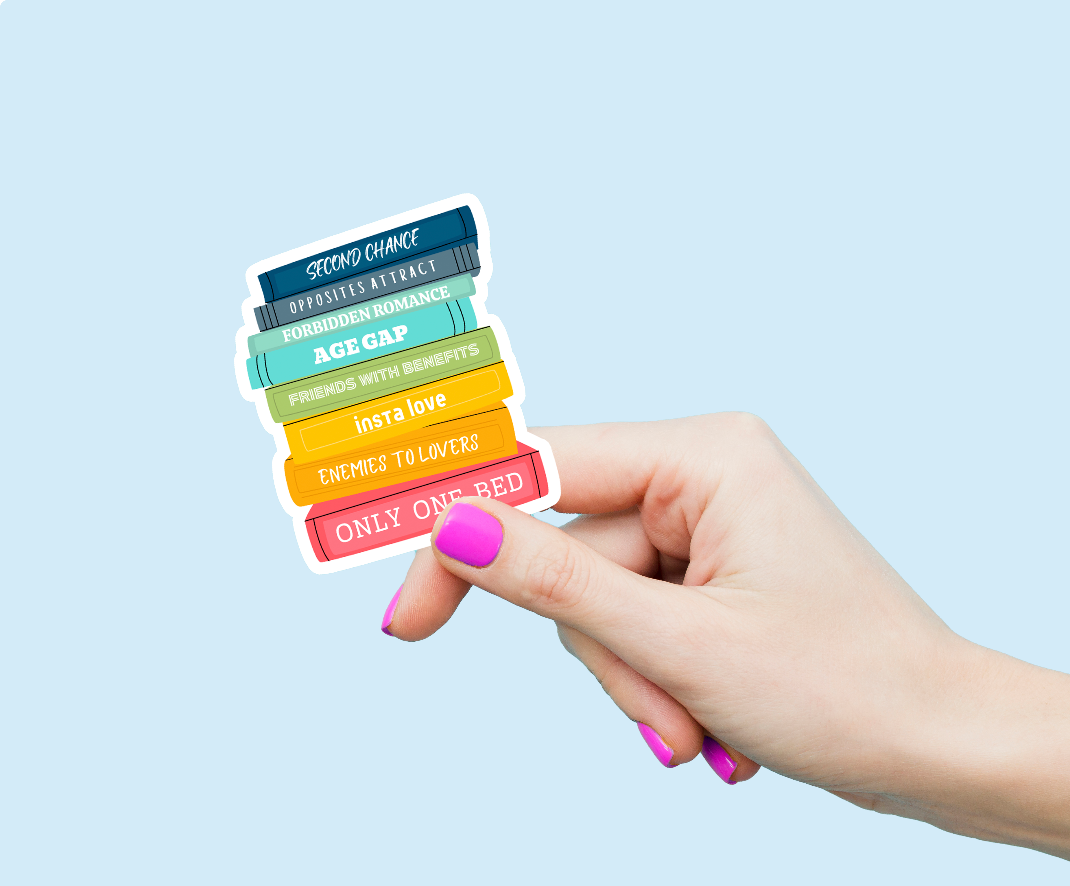 Trope Stack Weatherproof Vinyl Sticker-0